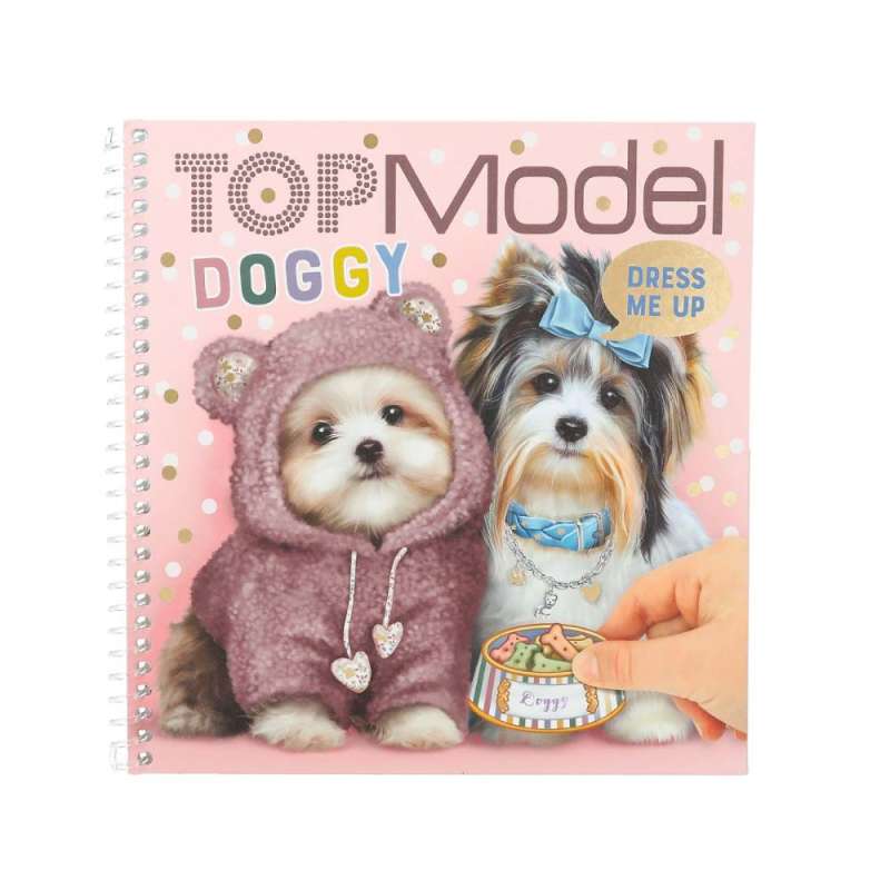 TOPModel Dress Me Up Stickerbuch DOGGY - Front