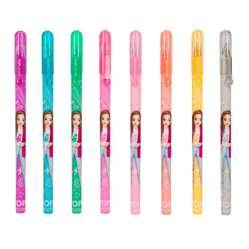 TOPModel Rainbow Glitter Gel Set - Stifte