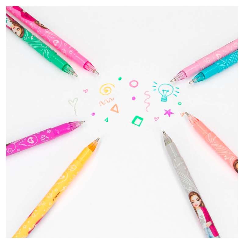 TOPModel Rainbow Glitter Gel Set - Beispiel
