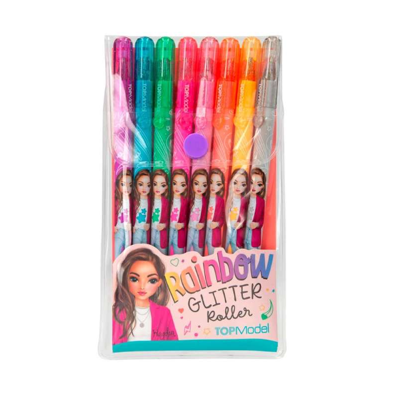 TOPModel Rainbow Glitter Gel Set - Packung