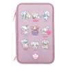 TOPModel 3 Fach Federtasche LED Hunde Stimmungsbarometer - Front
