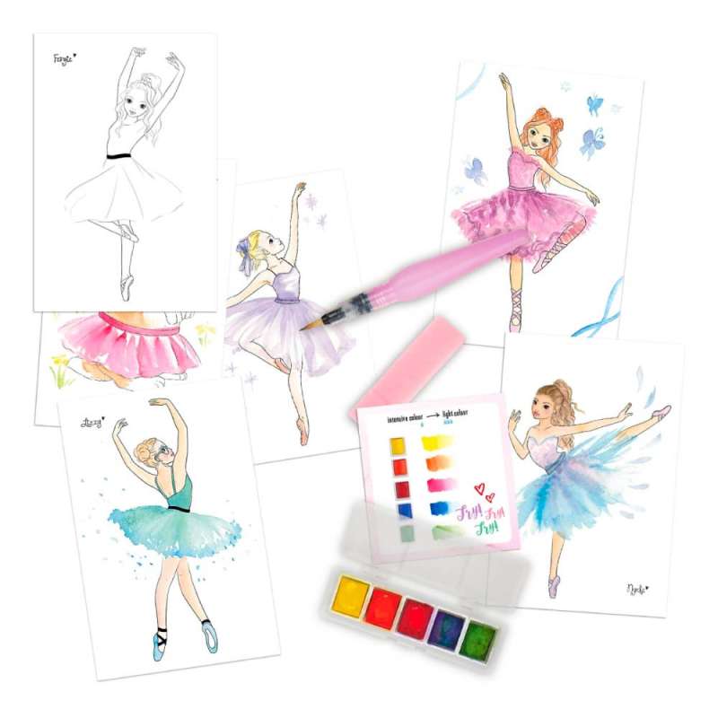 TOPModel Watercolour Set BALLET - Farben