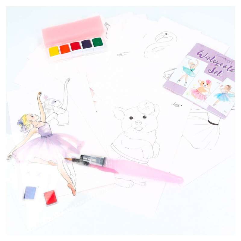 TOPModel Watercolour Set BALLET - malen