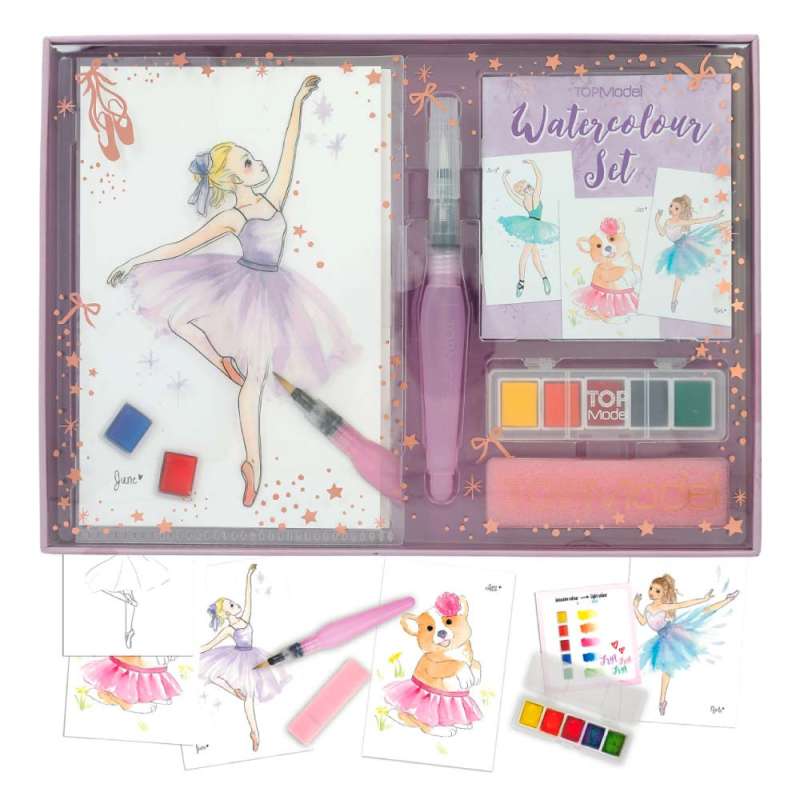 TOPModel Watercolour Set BALLET
