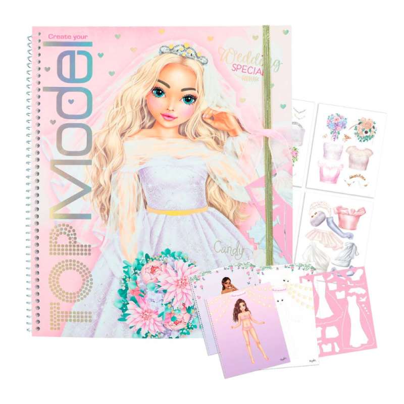 Create your TOPModel Wedding Special Malbuch