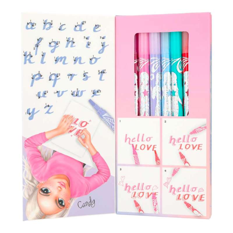 TOPModel Kalligraphy und Fineliner Set - Beispiel