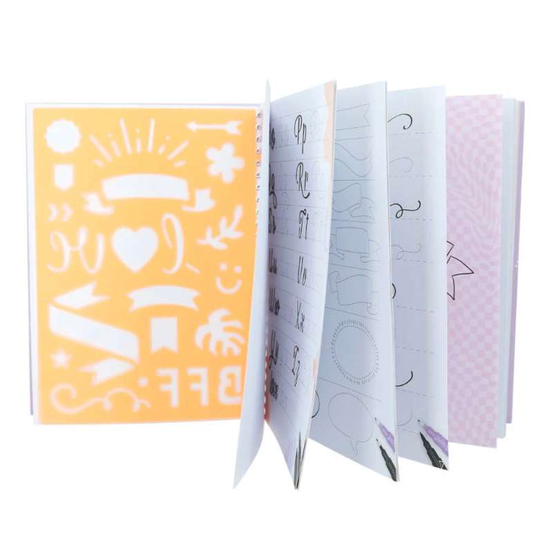 TOPModel Malbuch-Set Handlettering - offen
