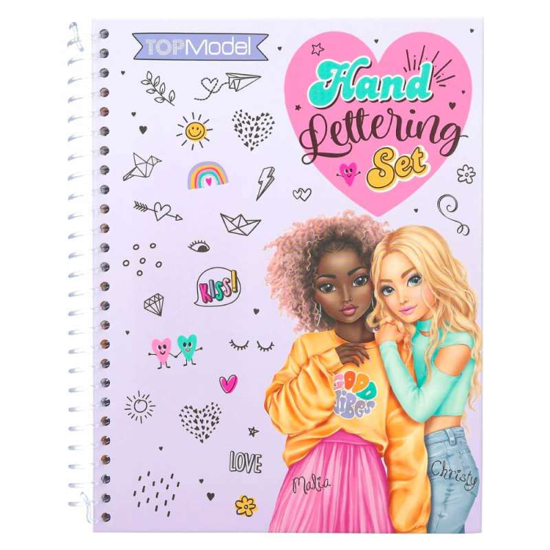 TOPModel Malbuch-Set Handlettering - malen