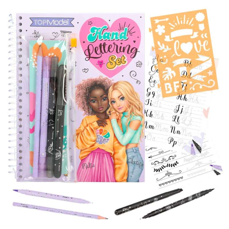 TOPModel Malbuch-Set Handlettering