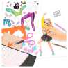TOPModel DANCE Malbuch - Beispiel
