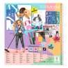TOPModel POPSTAR Malbuch - hinten