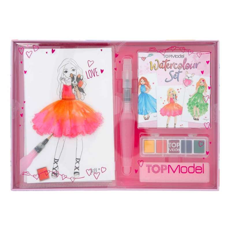TOPModel Watercolour Set - Front