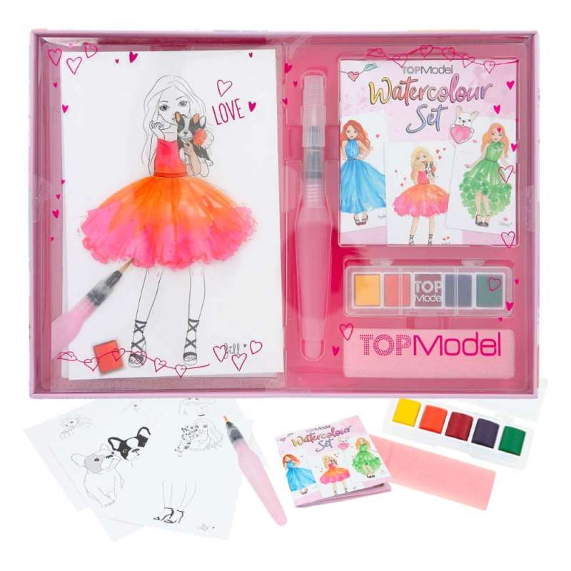 TOPModel Watercolour Set