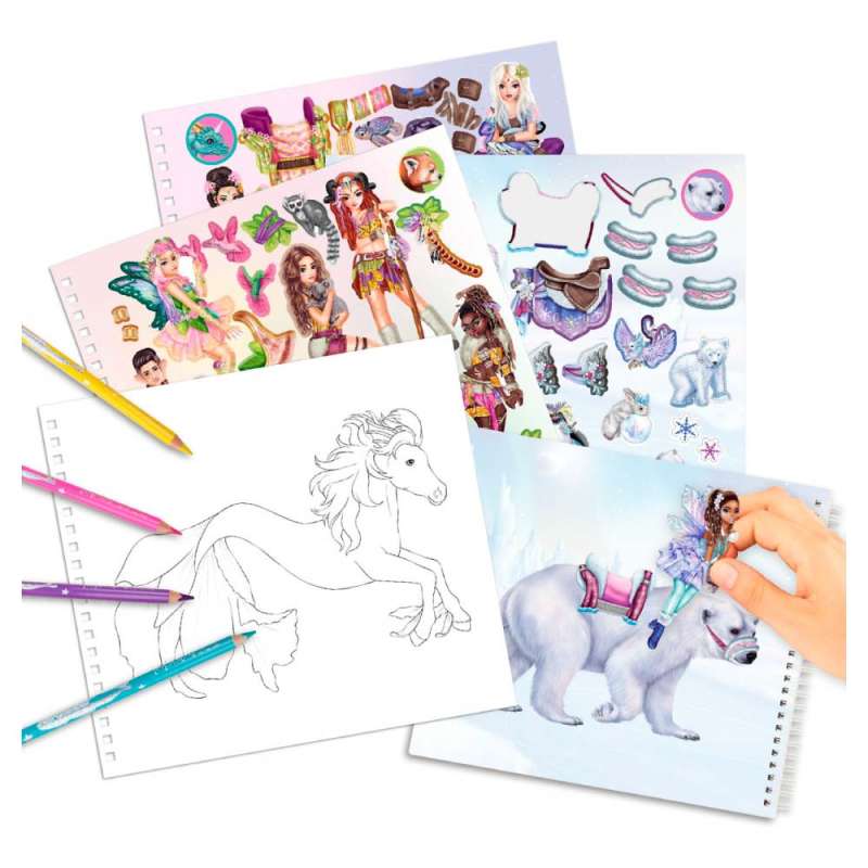 TOPModel Create your Fantasy Friend ICEWORLD - Beispiel