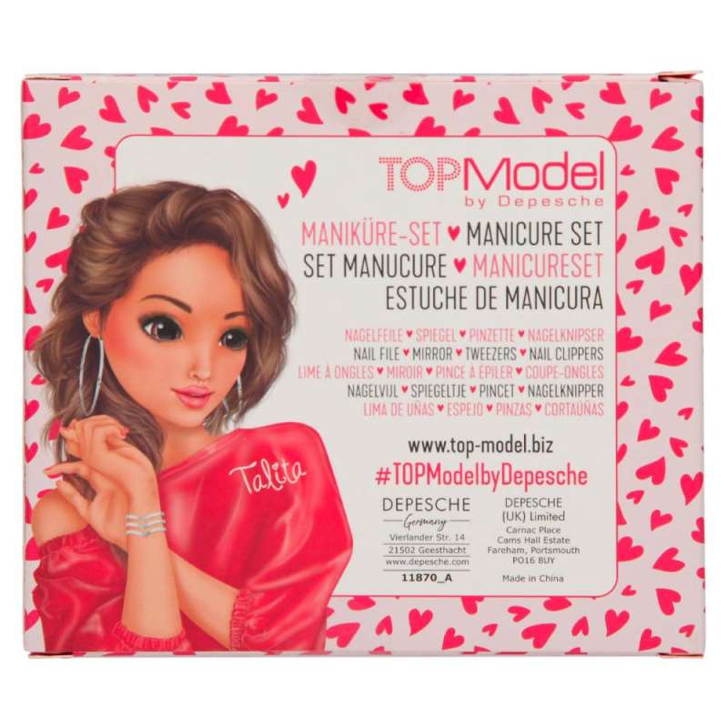 TOPModel Maniküre Set In Box BEAUTY GIRL - hinten