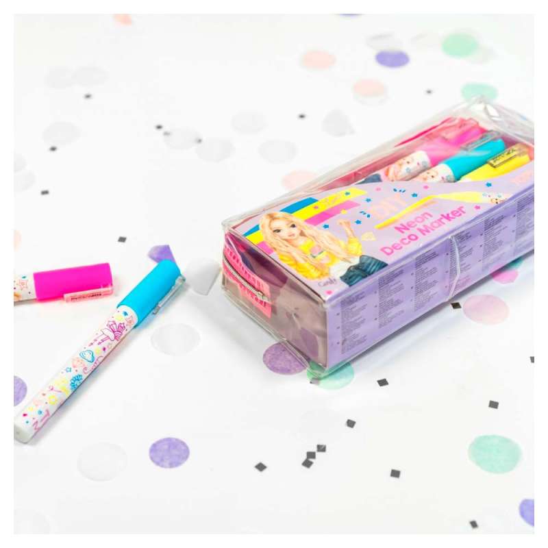 TOPModel Neon Dekomarker-Set - Packung