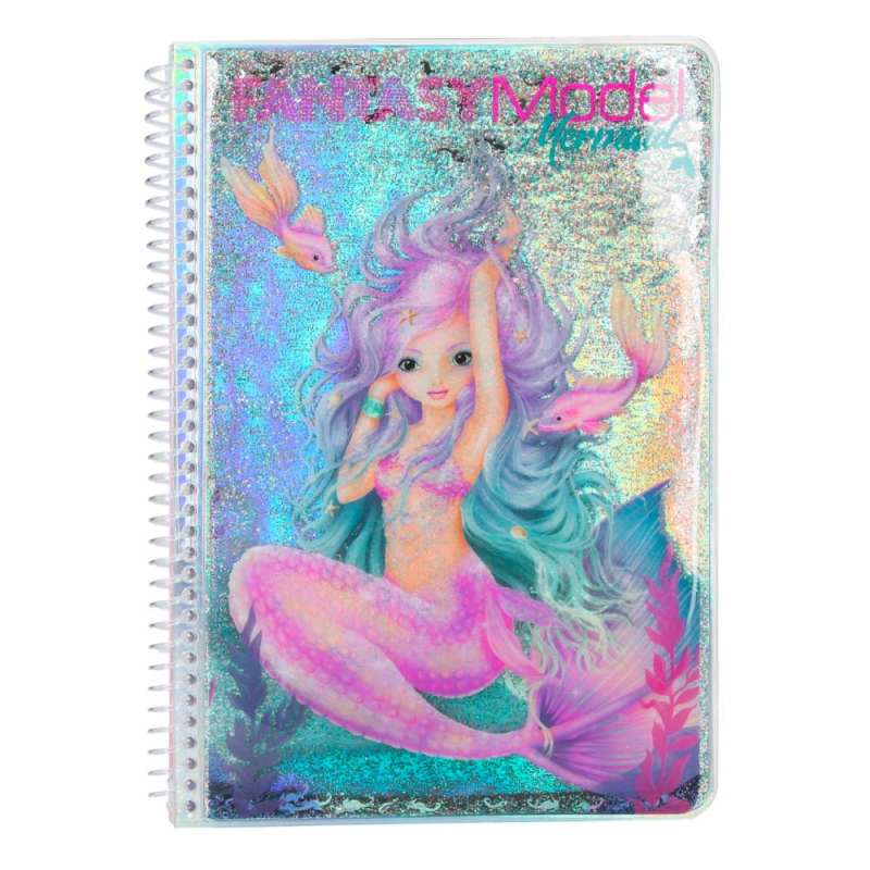 Fantasy Model Malbuch MERMAID
