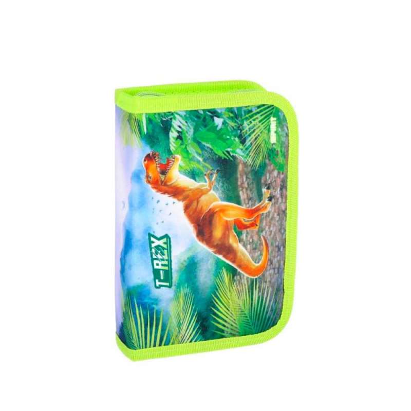 SPIRIT Federmäppchen für Jungen 1-Zip 28-teilig - T-REX