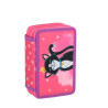 SPIRIT Federmäppchen für Mädchen 3-Zip 28-teilig - verschiedene Motive - CAT QUEEN