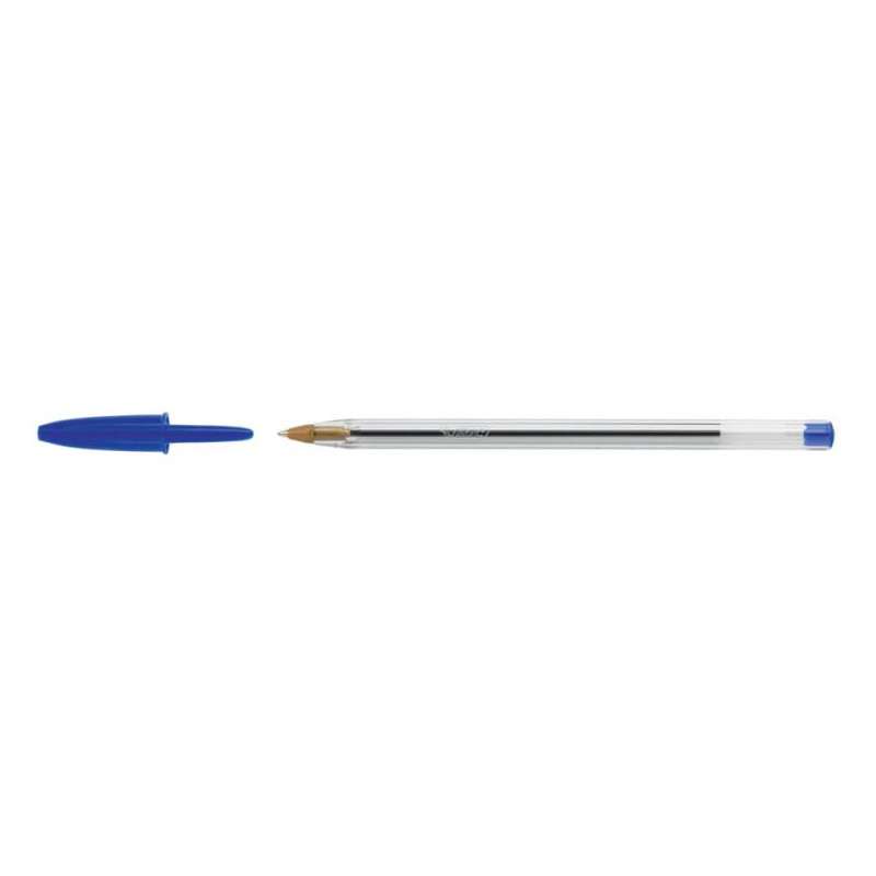 BIC Kugelschreiber Cristal - blau - Deckel