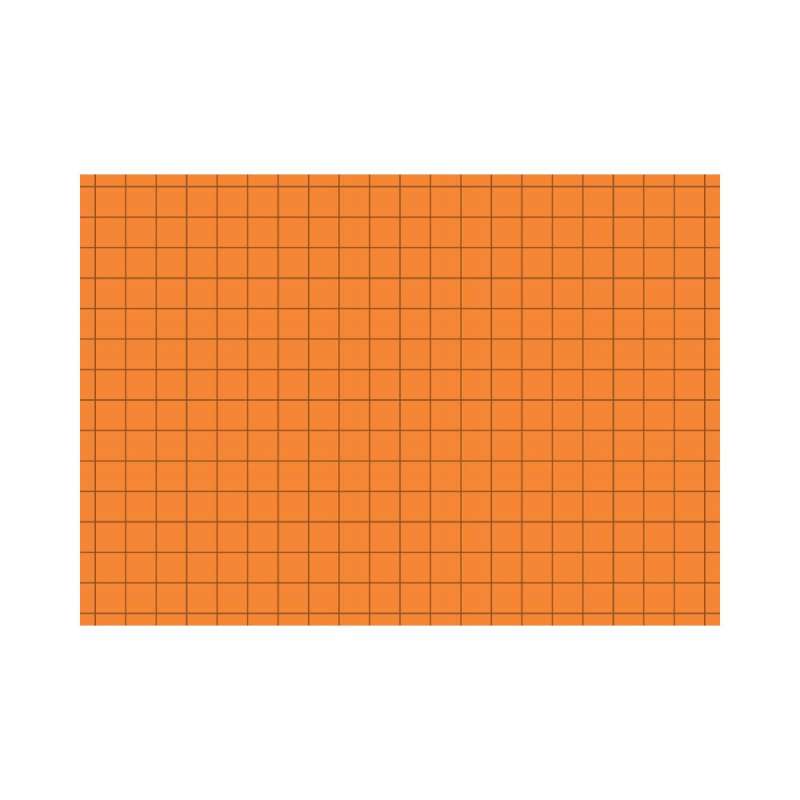 BRUNNEN Karteikarten verschiedene Größen und Farben A7, 5 mm kariert, orange