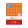 BRUNNEN Karteikarten verschiedene Größen und Farben A6, 5 mm kariert, orange Front
