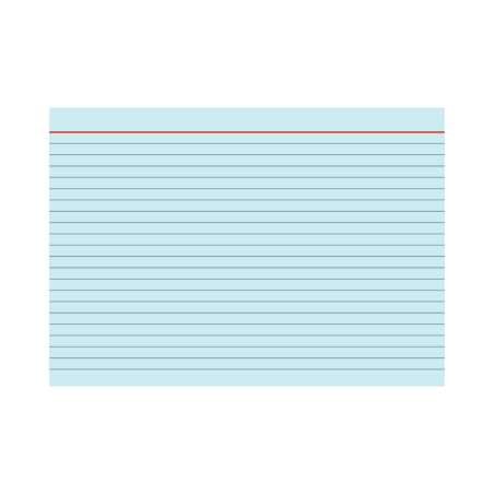 BRUNNEN Karteikarten verschiedene Größen und Farben A5, liniert, blau