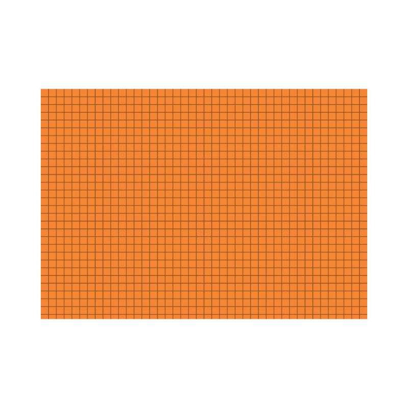 BRUNNEN Karteikarten verschiedene Größen und Farben A5, 5 mm kariert, orange