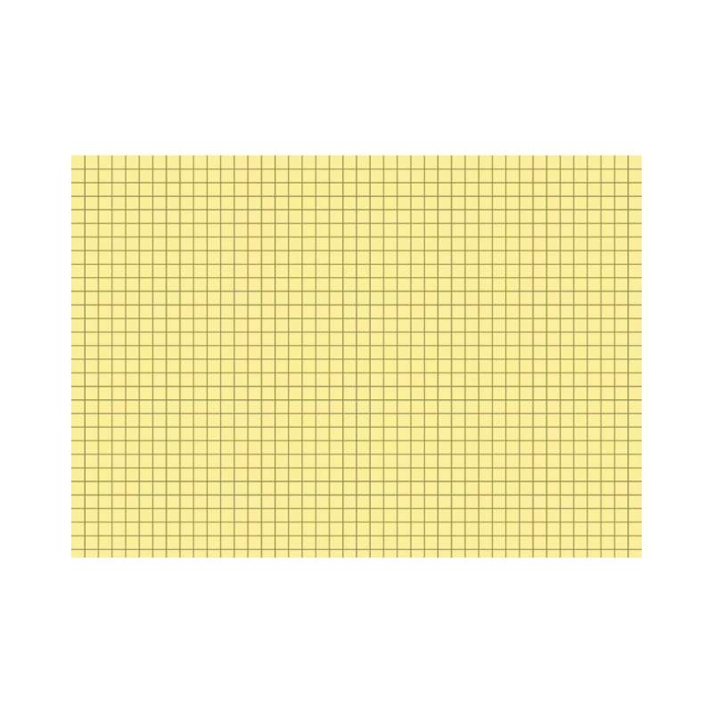 BRUNNEN Karteikarten verschiedene Größen und Farben A5, 5 mm kariert, gelb
