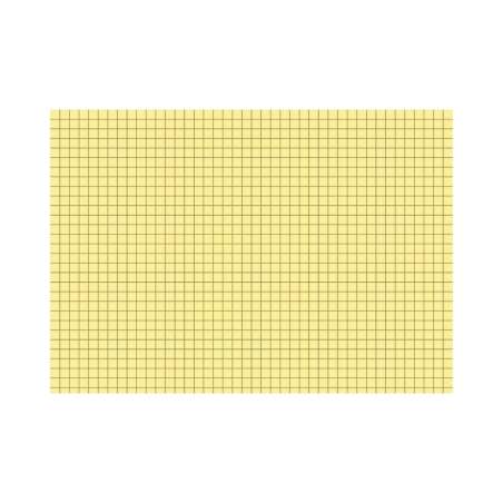 BRUNNEN Karteikarten verschiedene Größen und Farben A5, 5 mm kariert, gelb