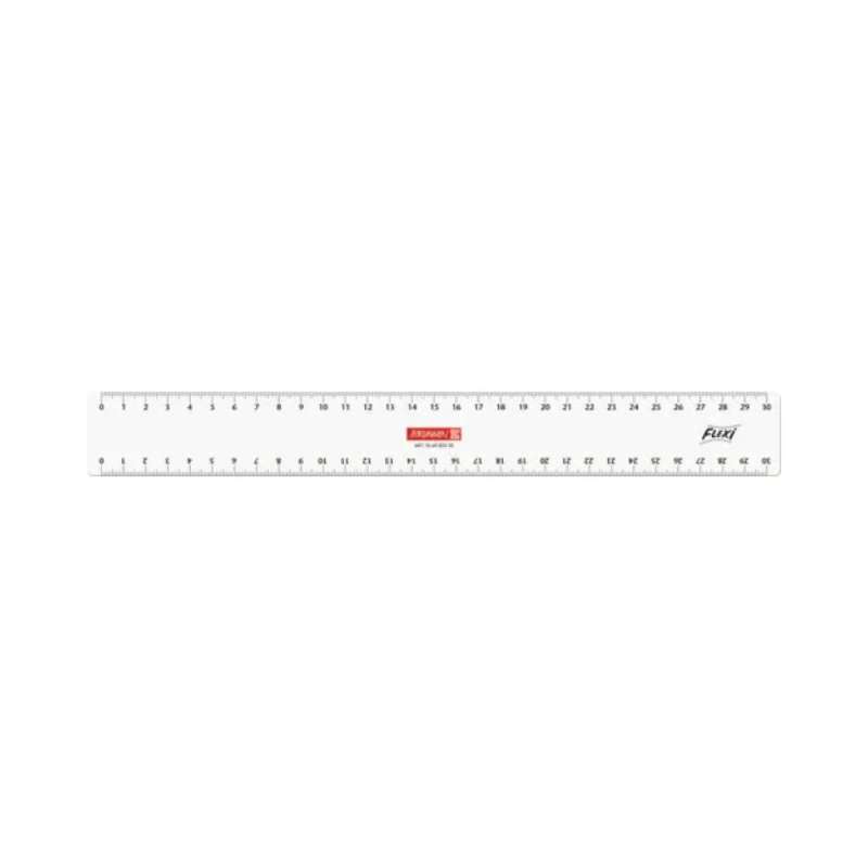 BRUNNEN Flexi-Lineal in 15 cm, 20 cm und 30 cm glasklar - 30 cm