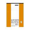 BRUNNEN KIESER-Block Zeichenblock  in 25 und 50-Blatt - liniert und kariert - A4 Lineatur 23