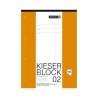 BRUNNEN KIESER-Block Zeichenblock  in 25 und 50-Blatt - liniert und kariert - A4 Lineatur 2