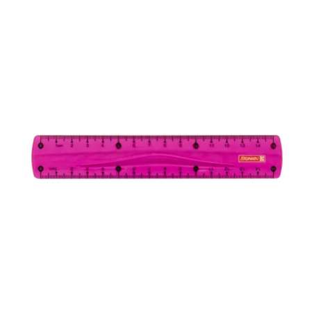 BRUNNEN Lineal Colour - in 15 cm und 30 cm - verschiedene Farben - pink 15cm