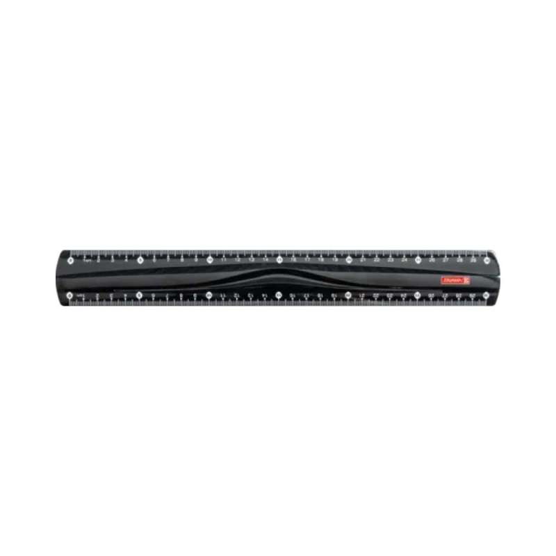 BRUNNEN Lineal Colour - in 15 cm und 30 cm - verschiedene Farben - onyx 30cm