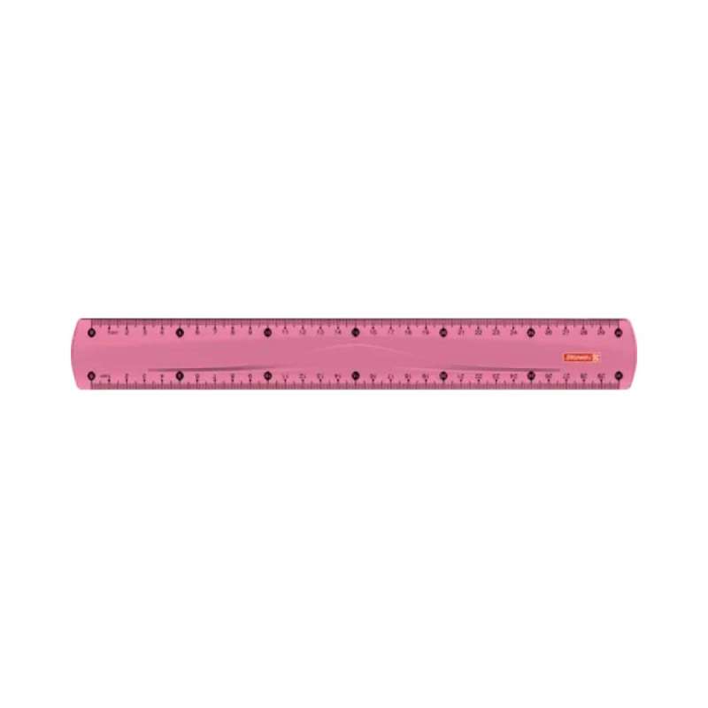BRUNNEN Lineal Colour - in 15 cm und 30 cm - verschiedene Farben - tulip 30cm