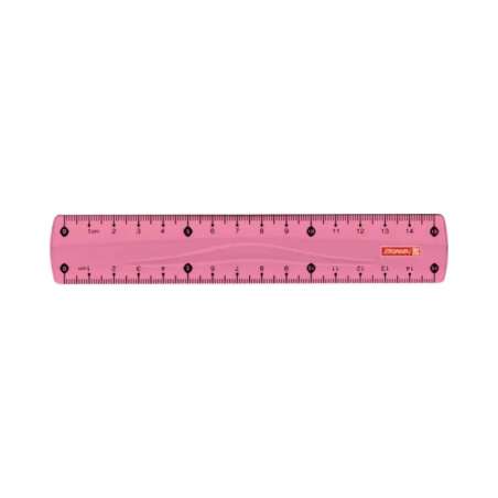 BRUNNEN Lineal Colour - in 15 cm und 30 cm - verschiedene Farben - tulip 15cm