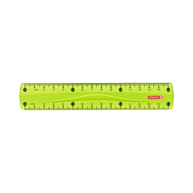 BRUNNEN Lineal Colour - in 15 cm und 30 cm - verschiedene Farben - kiwi 15cm