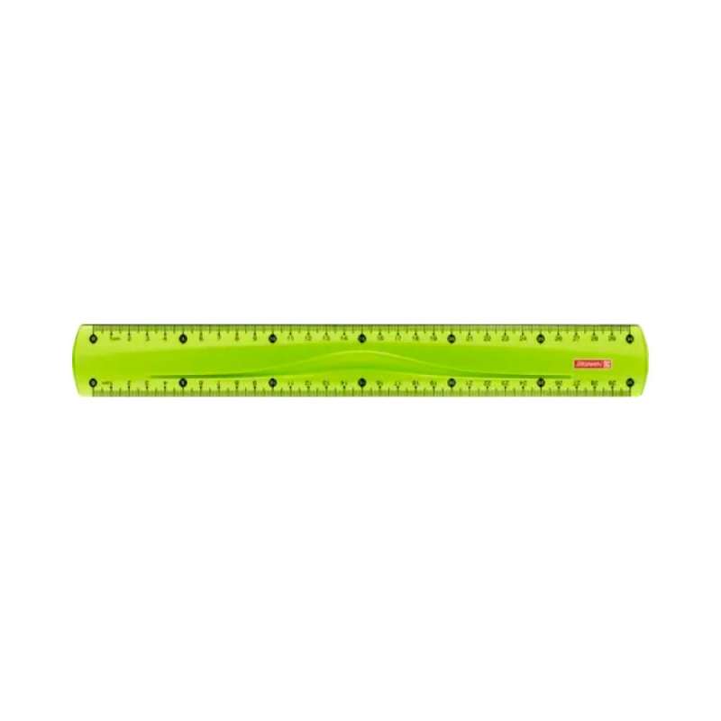 BRUNNEN Lineal Colour - in 15 cm und 30 cm - verschiedene Farben - kiwi 30cm