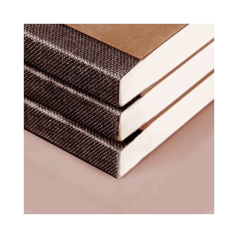 BRUNNEN Notizbuch Premium FACT!plus Kladde - A4, A5 und A6 - in verschiedenen Farben - braun A6 Kante