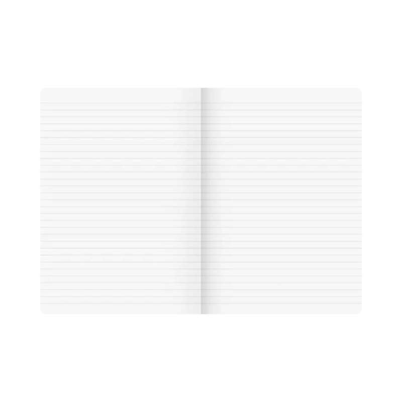 BRUNNEN Notizbuch Premium FACT!plus Kladde - A4, A5 und A6 - in verschiedenen Farben - A4, liniert, schwarz innen