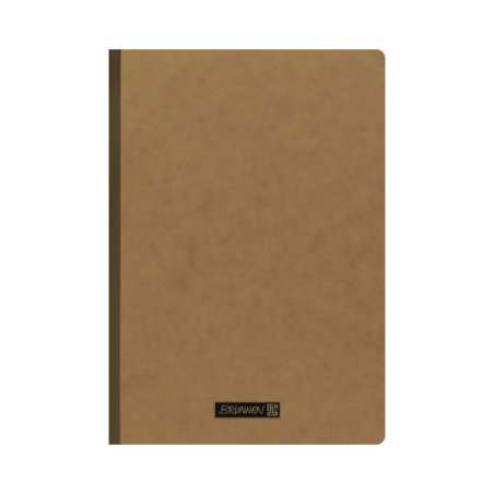 BRUNNEN Notizbuch Premium FACT!plus Kladde - A4, A5 und A6 - in verschiedenen Farben - A4, punktiert, braun
