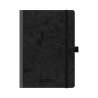 BRUNNEN Notizbuch Premium FACT!plus Kladde - A4, A5 und A6 - A5, unliniert, Gummizugverschluss, schwarz
