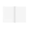 BRUNNEN Notizbuch Premium FACT!plus Kladde - A4, A5 und A6 - A4, liniert, Gummizugverschluss, braun offen