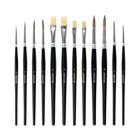 BRUNNEN 5er und 12er Pinsel-Set ErgoLine - 12er Set