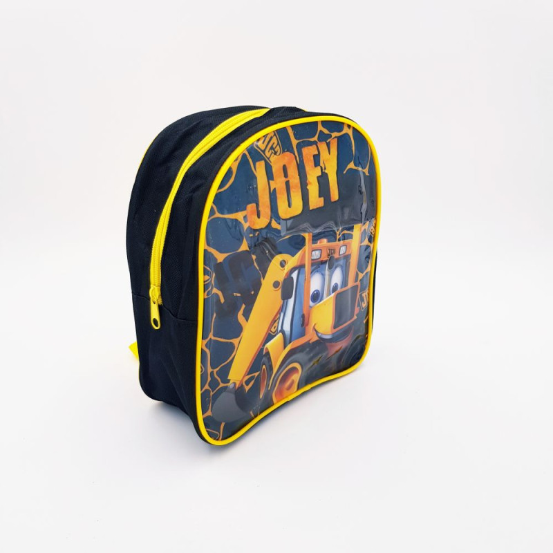 JCB Rucksack Joey seitlich mit Reißverschluss