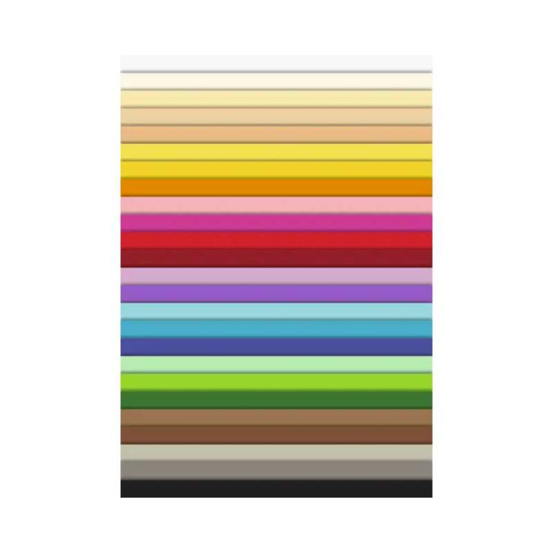 BRUNNEN Tonpapier - A4 und A3 - 10 bis 25 Blatt - 100 % Recyclingpapier - in verschiedenen Farben - 24×34 cm, 25 Blatt - Farben
