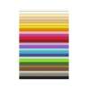 BRUNNEN Tonpapier - A4 und A3 - 10 bis 25 Blatt - 100 % Recyclingpapier - in verschiedenen Farben - 24×34 cm, 25 Blatt - Farben
