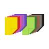 BRUNNEN Tonpapier - A4 und A3 - 10 bis 25 Blatt - 100 % Recyclingpapier - in verschiedenen Farben - A4, 20 Blatt - Farben