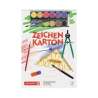 BRUNNEN Zeichenkartonblock - DIN A4 und A4 - 10 Blatt -  190 g/m² - A3 | 10 Blatt